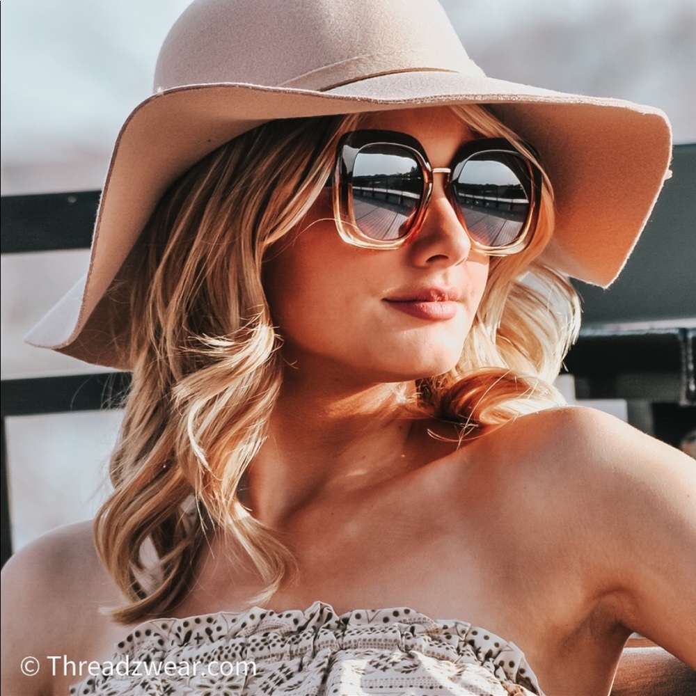 Trendy High Quality Square Frame Sunglasses 🕶